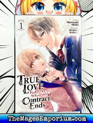 True Love Fades Away Whe the Contract Ends Vol 1 Manga (Online Order Only)