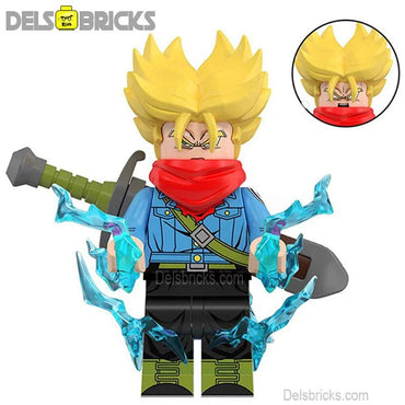 Trunks Dragon Ball Z Super Lego Minifigures Best Custom Anime Toys 6 (ONLINE ORDER ONLY)