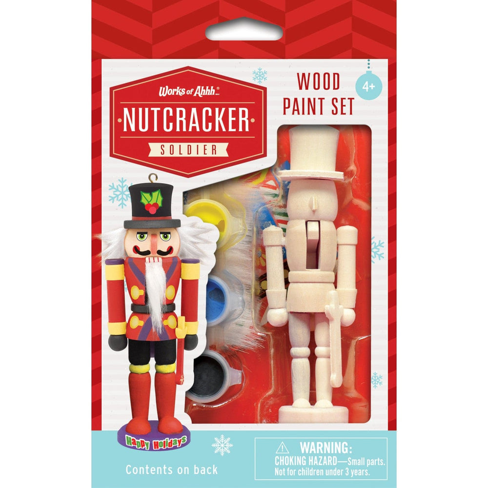 Nutcracker Soldier Ornament Wood Paint Kit (ONLINE ORDER ONLY)
