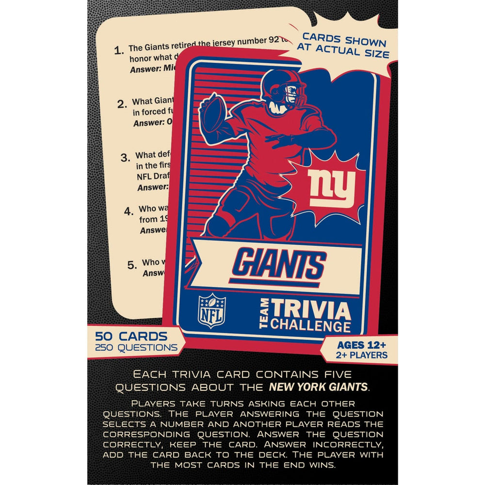 New York Giants Trivia Challenge (ONLINE ORDER ONLY)