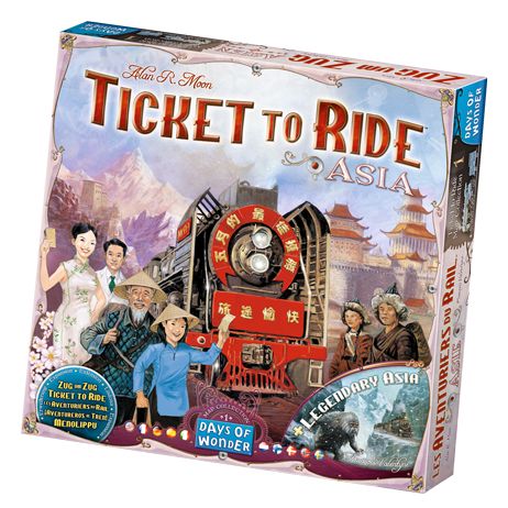 Ticket to Ride: Asia Map Collection 1 (ONLINE ORDER ONLY)