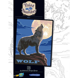 Wolf - Paint by Number (ONLINE ORDER ONLY)