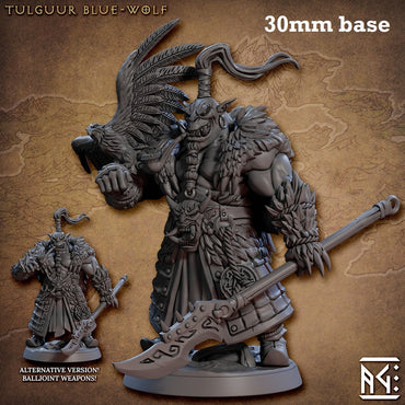 Tulguur Blue-Wolf (Male Orc Shaman) (ONLINE ORDER ONLY)
