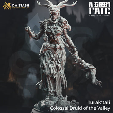 Turak'tali, Colossal Druid of the Valley (Female Goliath Druid) (Online Order Only)