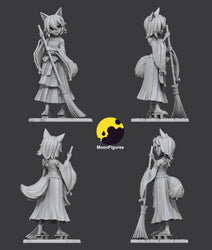 Fox Senko-San - The Helpful Fox Senko - 1:10 Scale (ONLINE ORDER ONLY)