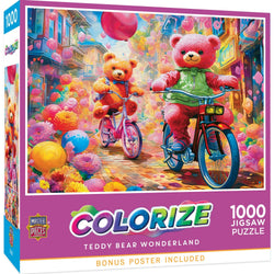 Colorize - Teddy Bear Wonderland 1000 Piece Jigsaw Puzzle (ONLINE ORDER ONLY)