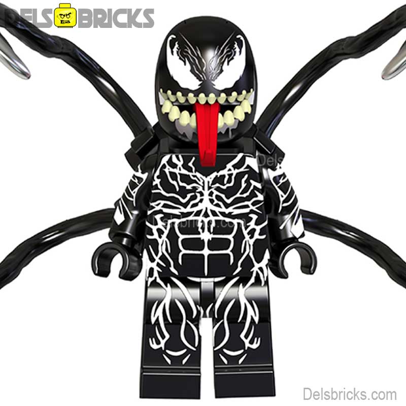 Venom Spider-Man villain Lego Minifigures Custom Toys 2 (ONLINE ORDER ONLY)