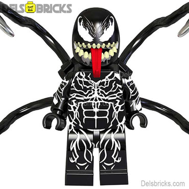 Venom Spider-Man villain Lego Minifigures Custom Toys 2 (ONLINE ORDER ONLY)