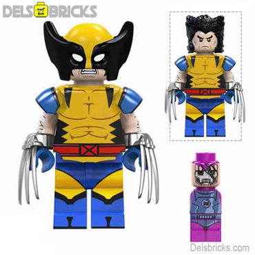 Wolverine From  X-Men Classic Cartoon Lego Minifigures custom toys NEW (ONLINE ORDER ONLY)