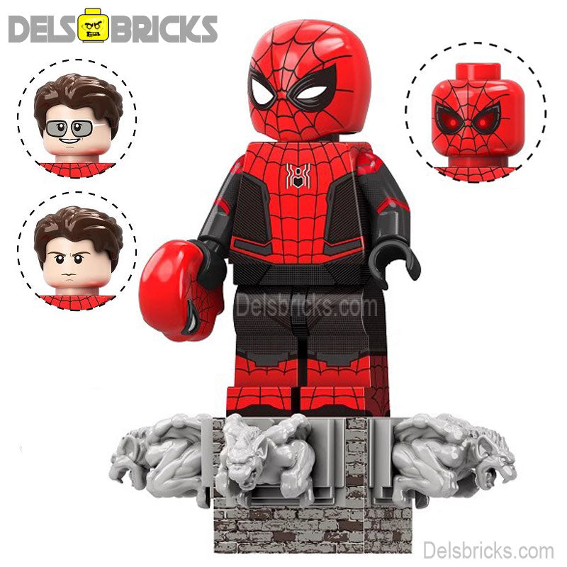Spider-Man Spider-verse Lego Marvel Minifigures Custom Toys New 3 (ONLINE ORDER ONLY)