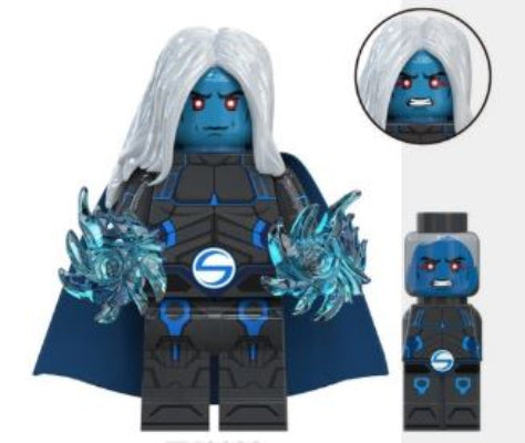 Black Superhero Powerhouse Minifigure (ONLINE ORDER ONLY)