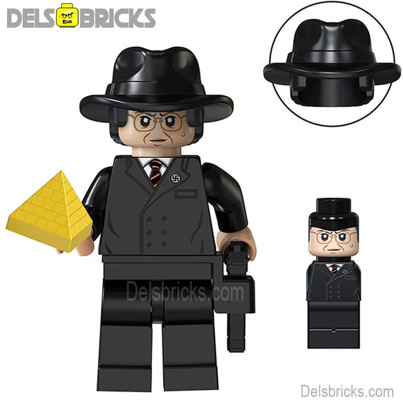 Major Arnold Ernst Toht from Indiana Jones | Lego Minifigures Custom Toys (ONLINE ORDER ONLY)
