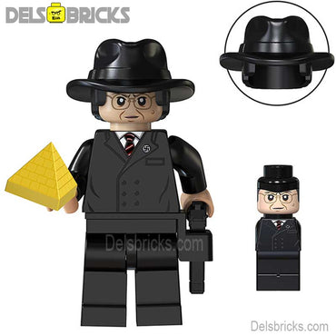 Major Arnold Ernst Toht from Indiana Jones | Lego Minifigures Custom Toys (ONLINE ORDER ONLY)