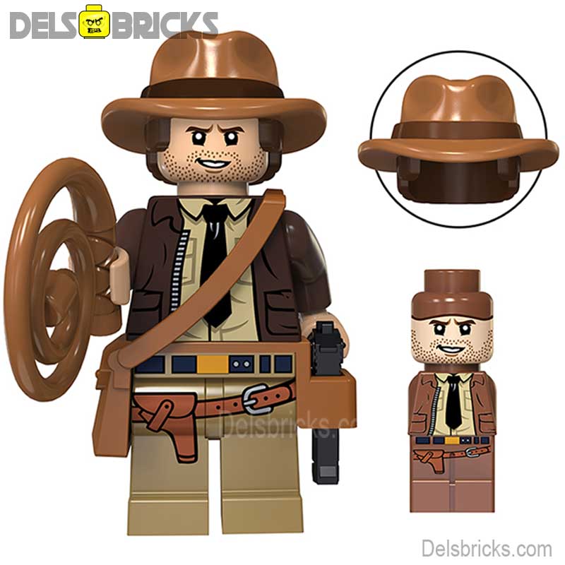 Indiana Jones Alt Design | Lego Minifigures Custom Toys (ONLINE ORDER ONLY)