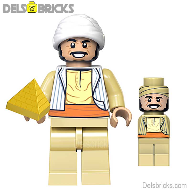 Sallah from Indiana Jones | Lego Minifigures Custom Toys (ONLINE ORDER ONLY)