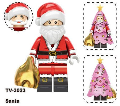 Santa Claus Custom Minifigure – Bring Holiday Cheer to Your LEGO Collection (Online Only)