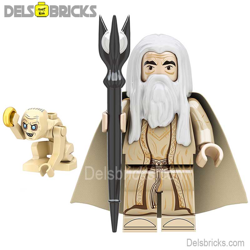 Saruman Lord of The Rings Lego Minifigures Custom Toys (ONLINE ORDER ONLY)