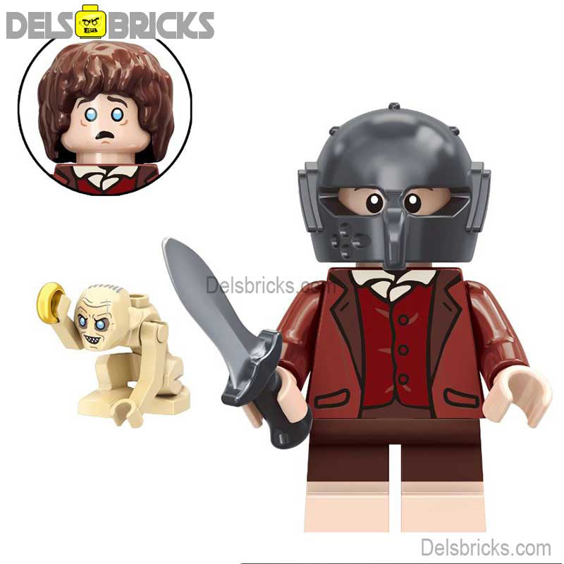 Frodo Baggins from Lord of The Rings Lego Minifigures Custom Toys (ONLINE ORDER ONLY)