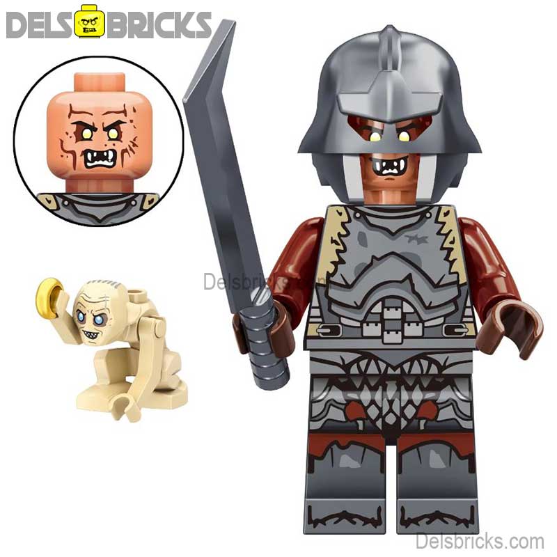 Orcs from Lord of The Rings Lego Minifigures Custom Toys 5 (ONLINE ORDER ONLY)