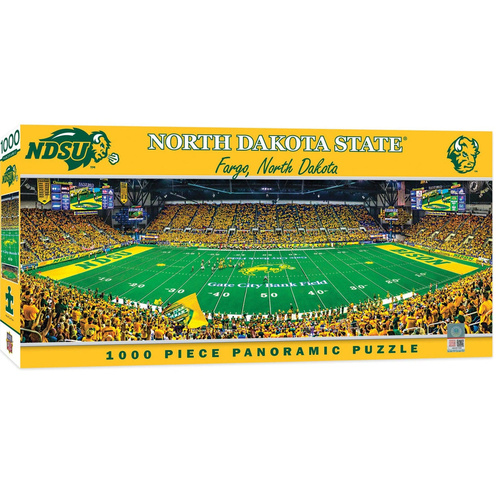 North Dakota State Bison - 1000 Piece Panoramic Jigsaw Puzzle (ONLINE ORDER ONLY)