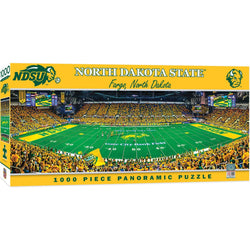 North Dakota State Bison - 1000 Piece Panoramic Jigsaw Puzzle (ONLINE ORDER ONLY)