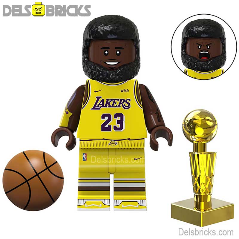 Lebron James Lego Minifigures Custom Toys Sports Icons NBA Basketball NEW 1 (ONLINE ORDER ONLY)