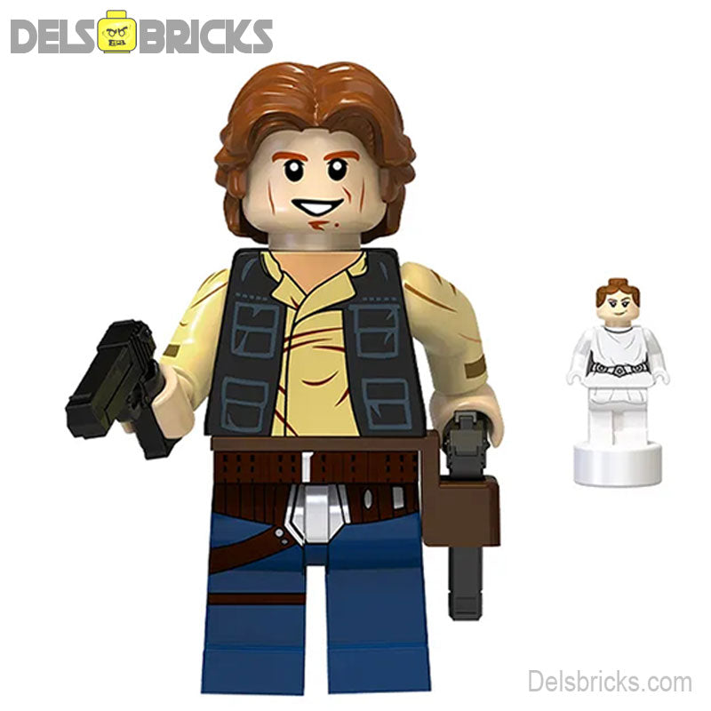 Han Solo with Blaster | Lego Star wars Minifigures (ONLINE ORDER ONLY)