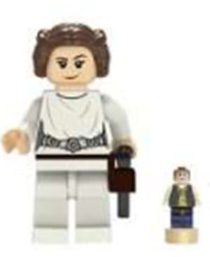 Princess Leia Custom Minifig (Online Only)