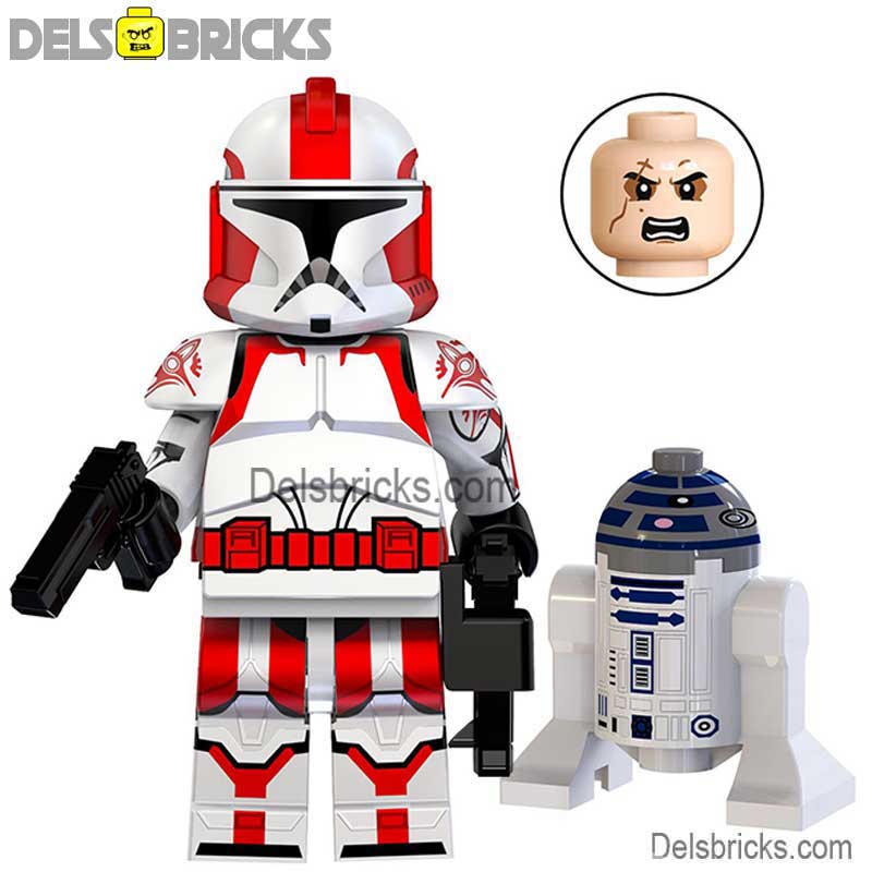Clone Commander Stone Lego Star wars Minifigures (ONLINE ORDER ONLY)