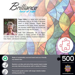 Brilliance - Twist of Light 500 Piece Jigsaw Puzzle (ONLINE ORDER ONLY)