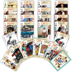 Saturday Evening Post - Norman Rockwell Playing Cards - 54 Card Deck (ONLINE ORDER ONLY)