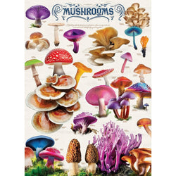 Field Guide - Mushrooms 1000 Piece Jigsaw Puzzle (ONLINE ORDER ONLY)