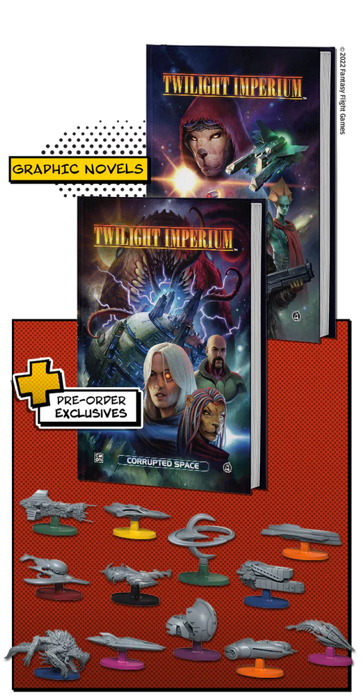 Twilight Imperium: Firmament & Corrupted Space with Pre-order Exclusives (ONLINE ORDER ONLY)