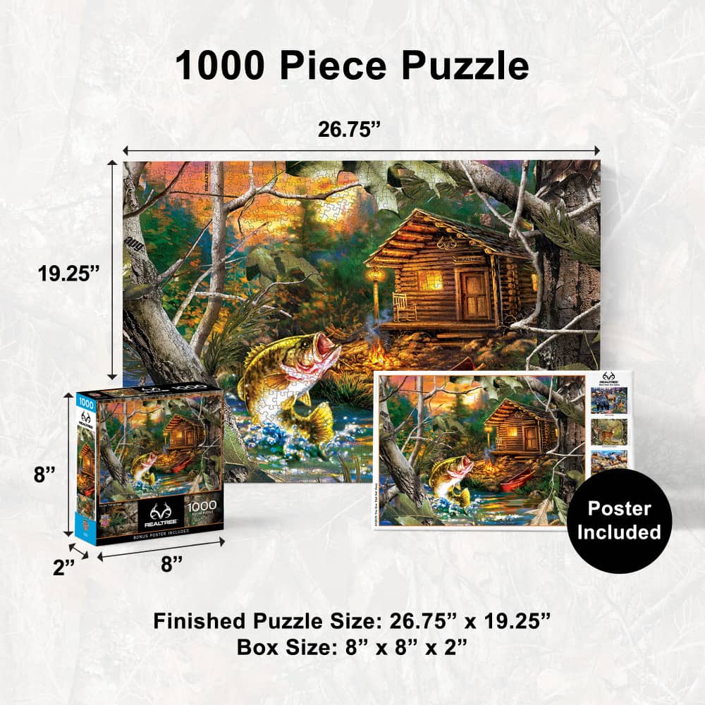 Realtree - The One That Got Away 1000 Piece Jigsaw Puzzle