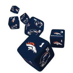 Denver Broncos Dice Set - 19mm (ONLINE ORDER ONLY)