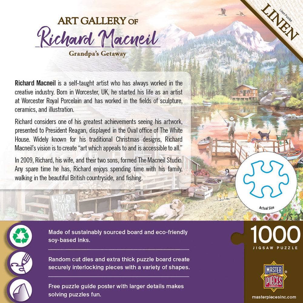Art Gallery - Grandpa's Getaway 1000 Piece Jigsaw Puzzle (ONLINE ORDER ONLY)