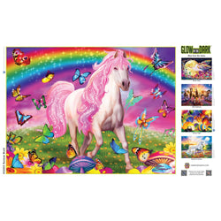 Glow in the Dark - Rainbow World 300 Piece EZ Grip Jigsaw Puzzle (ONLINE ORDER ONLY)