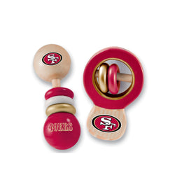 San Francisco 49ers - Baby Rattles 2-Pack (ONLINE ORDER ONLY)