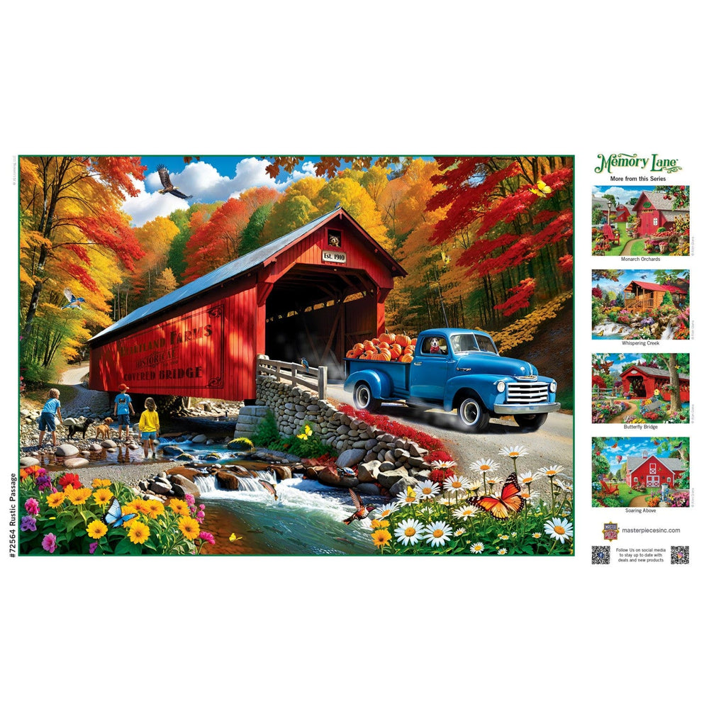 Memory Lane - Rustic Passage 1000 Piece Jigsaw Puzzle (ONLINE ORDER ONLY)