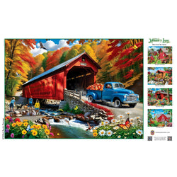 Memory Lane - Rustic Passage 1000 Piece Jigsaw Puzzle (ONLINE ORDER ONLY)