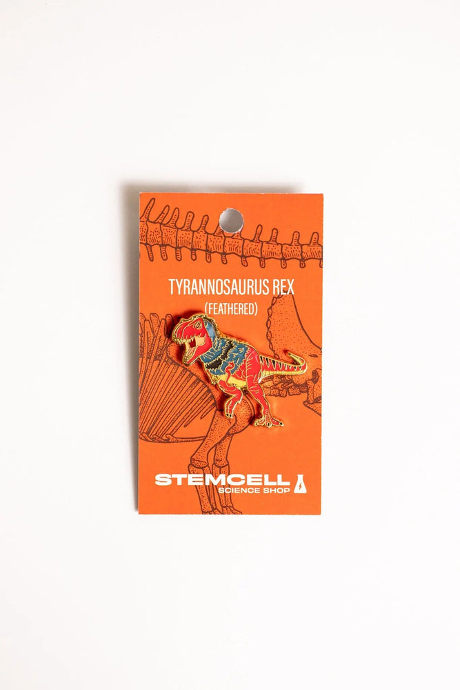 Tyrannosaurus Rex (Feathered) Enamel Pin (ONLINE ORDER ONLY)