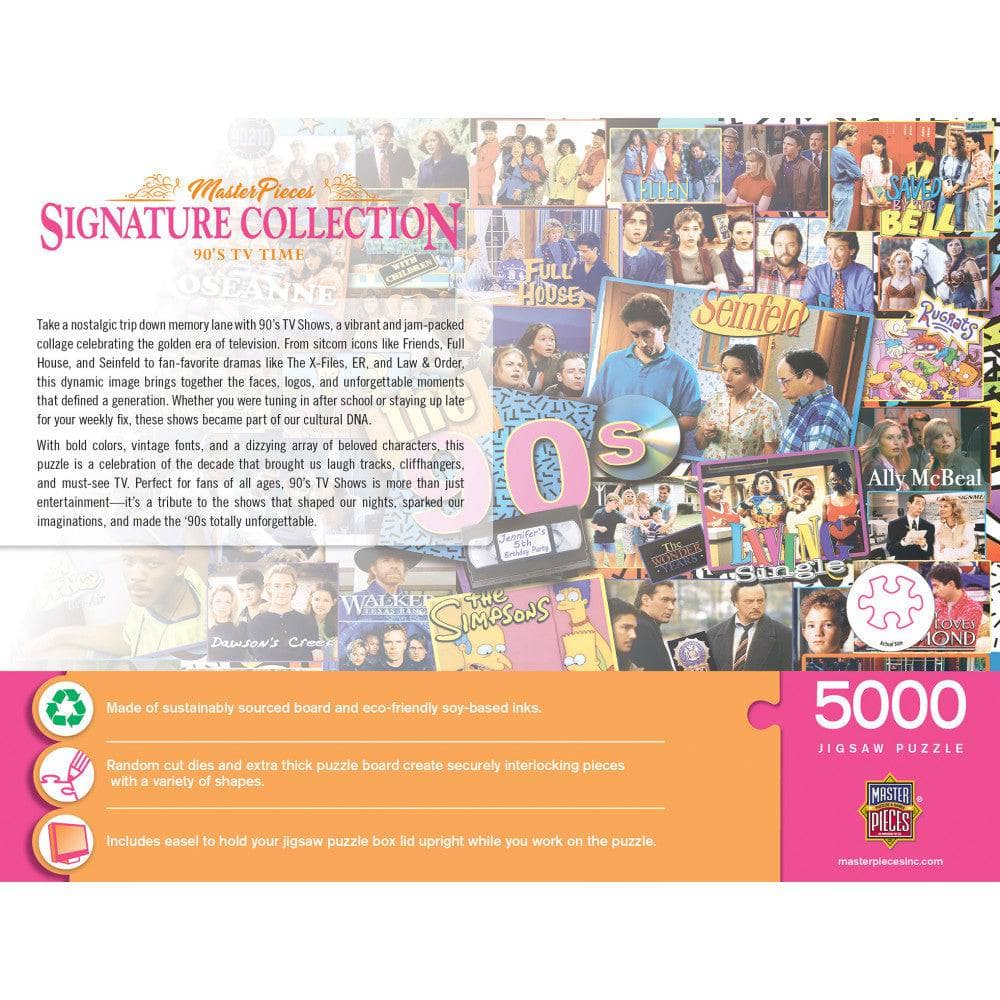 Signature Collection - 90's TV Time 5000 Piece Jigsaw Puzzle (ONLINE ORDER ONLY)