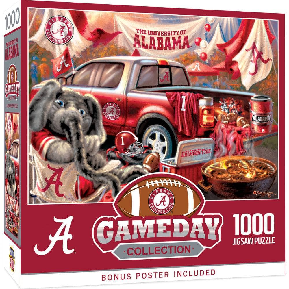 Alabama Crimson Tide - Gameday 1000 Piece Jigsaw Puzzle (ONLINE ORDER ONLY)