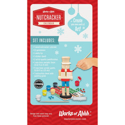 Nutcracker Calendar Wood Paint Set (ONLINE ORDER ONLY)