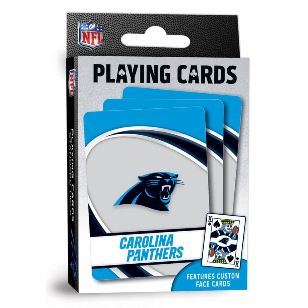 Carolina Panthers Playing Cards - 54 Card Deck