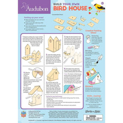 Audubon - Bird House Buildable Wood Craft & Paint Kit (ONLINE ORDER ONLY)