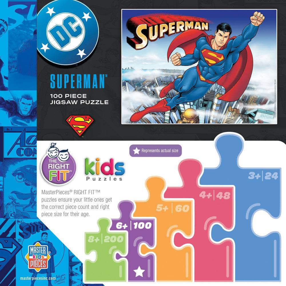 Superman - It's a Bird, It's a Plane 100 Piece Jigsaw Puzzle