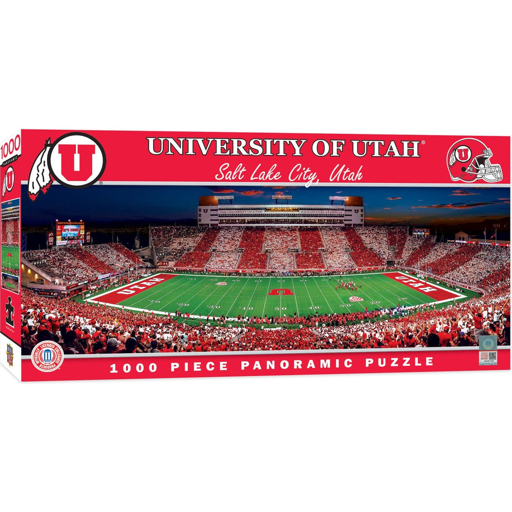 Utah Utes - 1000 Piece Panoramic Jigsaw Puzzle (ONLINE ORDER ONLY)