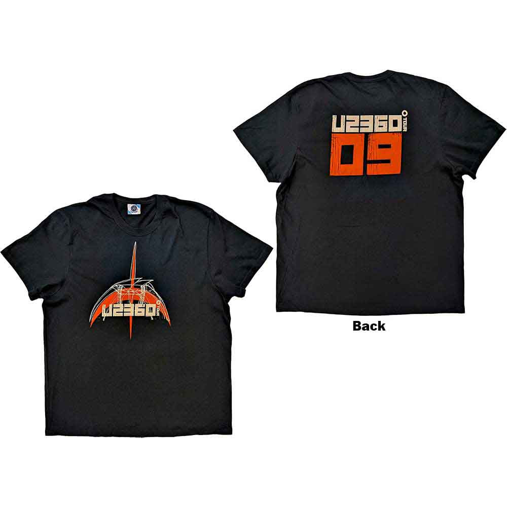 U2 - 360 Degree Tour 2009 Orange Logo [T-Shirt] (ONLINE ORDER ONLY)