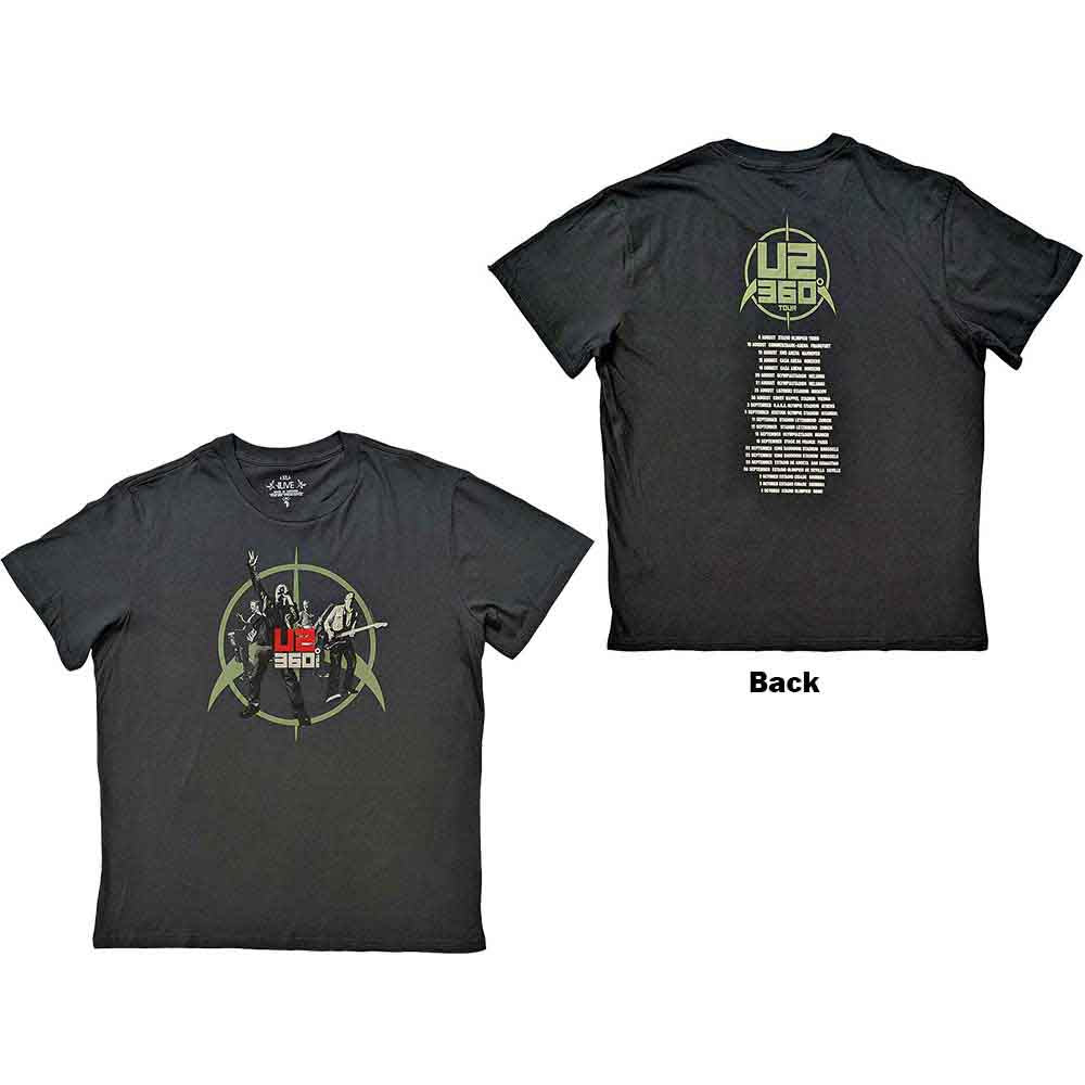 U2 - 360 Degree Tour 2010 Band Photo [T-Shirt] (ONLINE ORDER ONLY)